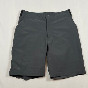 The North Face Mens Size 30 Regular Fit Cargo Shorts Grey Outdoor Adventure